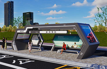 宿遷簡約現代候車亭批發工廠